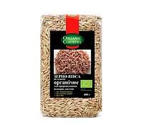 Зерно вівса неочищене органічне Organic Country 400 г