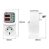 Реле напруги TOMZN TOSVA-16 EU Plug 16A розеткове, фото 3