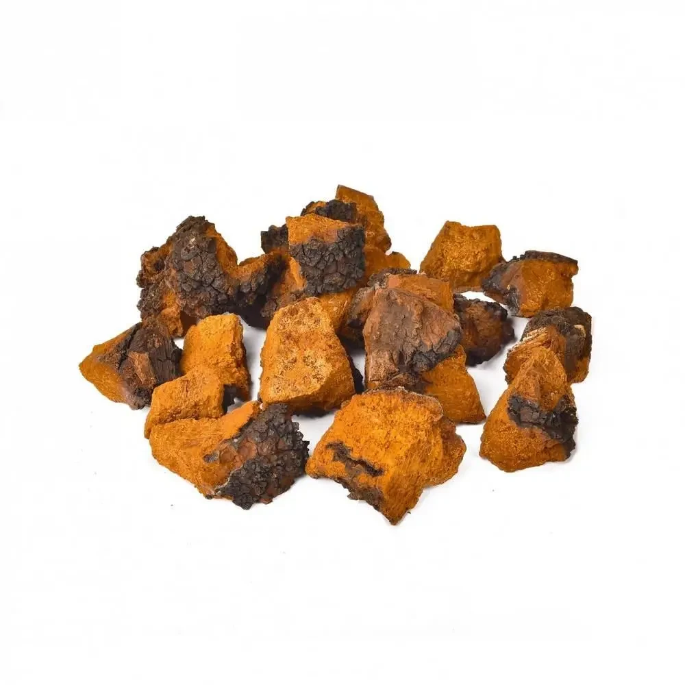 Чага березовий гриб шматочками 1000 г, фото 1