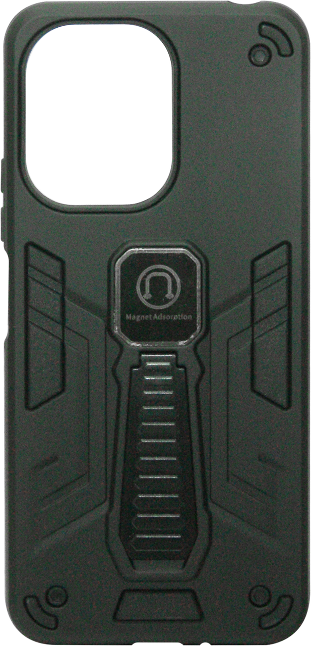 Накладка Xiaomi Redmi 13C/Poco C65 black Armor Magnetic