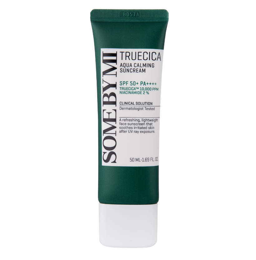 Сонцезахисний крем з комплексом центели Some By Mi Truecica Aqua Calming Sun Cream SPF50+ PA ++++ 50 мл