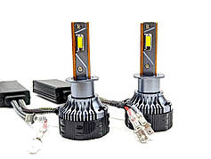 Світлодіодні LED лед лампи Head Light R20 цоколь H1 100Вт біле світло 6000К, 16000Лм, 12/24V canbus, обманка
