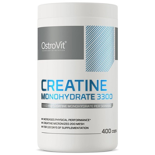 Креатин OstroVit Creatine Monohydrate 3300 mg (400 капсул.)