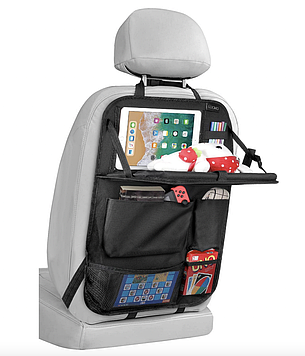 Автомобільний органайзер на спинку сидіння зі столиком Чорний