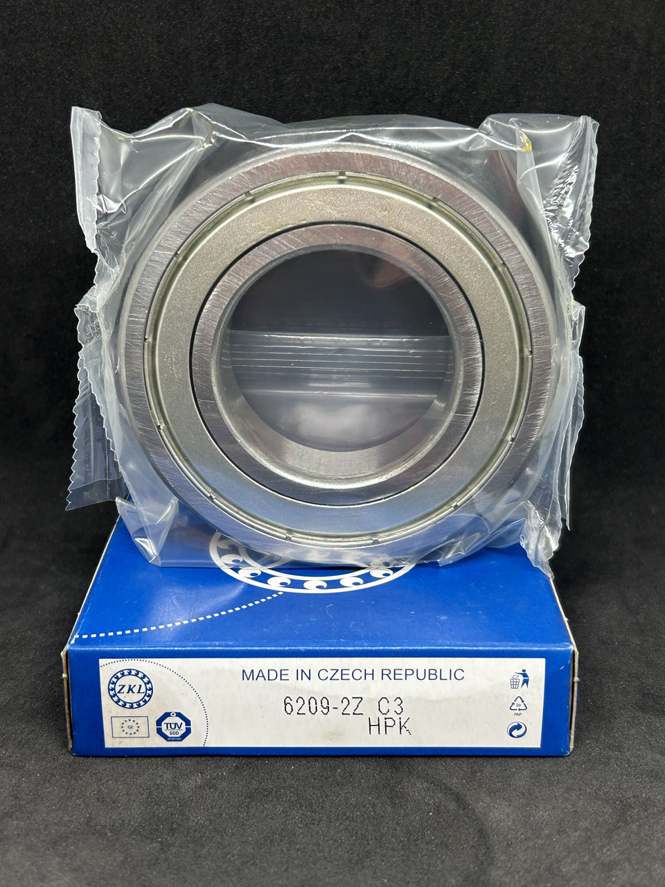 Підшипник 6209 ZZ C3, 80209 (45*85*19) ZKL Чехія ORIGINAL!!!, фото 1