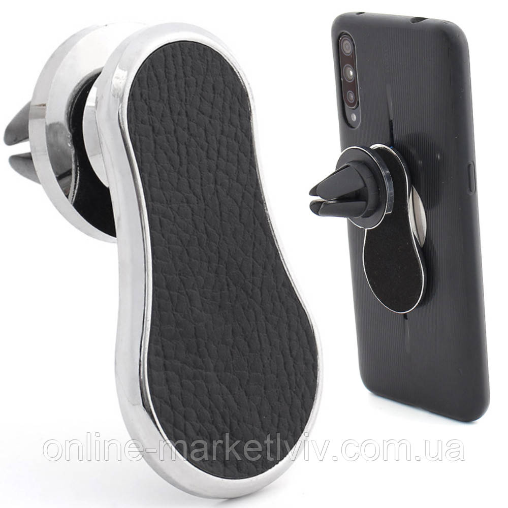 Магнітний тримач для телефону в машину F-3 / Автотримач для телефону / Кріплення для телефону в авто, фото 1