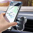 Магнітний тримач для телефону в машину F-3 / Автотримач для телефону / Кріплення для телефону в авто, фото 7