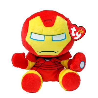 Дитяча іграшка м'яконабивна TY Marvel "Залізна людина" 15 см, 44005, фото 1
