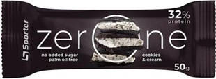 Протеїновий батончик Sporter ZerOne 50 g печиво крем