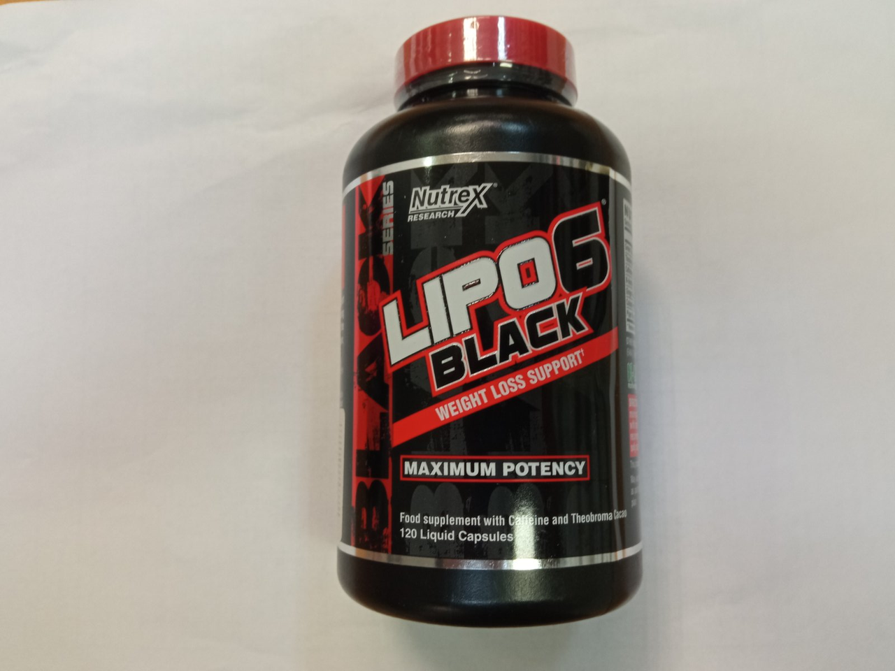 Lipo-6 Black Extreme Potency Nutrex 120 сaps