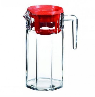 Глек із кришкою Jug Kosem 1,5л Pasabache скляний 43414, фото 1