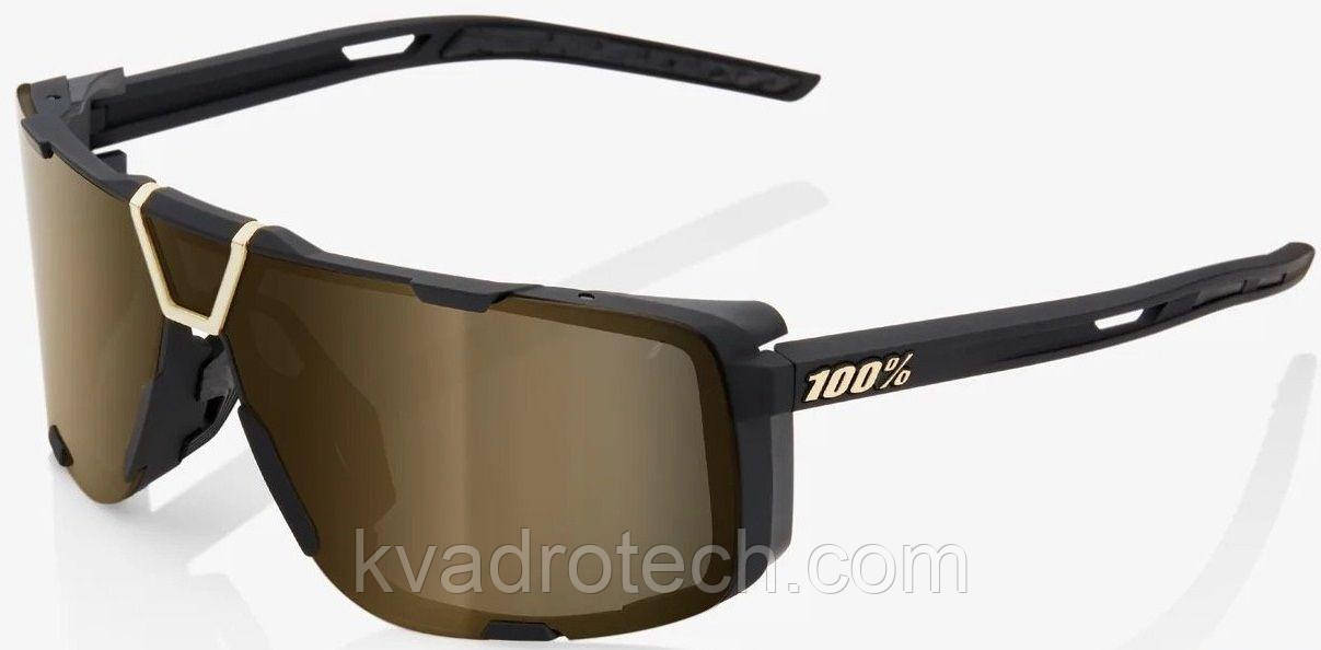 Окуляри Ride 100% EastCraft+ - Soft Tact Black - Soft Gold Mirror Lens