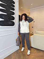 Спортивний костюм жіночий флісовий БАТАЛ