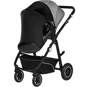 Сонцезахисний чохол на візок Lionelo Stroller Sun Cover Чорний