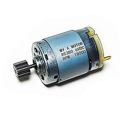 Мотор RS380 6V 18000 rpm для дитячого електромобіля