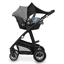 Сонцезахисний чохол на візок Lionelo Stroller Sun Cover Чорний, фото 4
