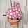 48 1-2 роки стильна зі 100% бавовни натуральна котонова літня кепка для дівчинки 4072 РЗВ, фото 5
