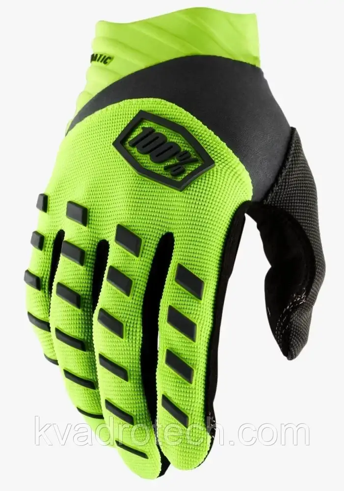 Перчатки Ride 100% AIRMATIC Glove [Fluo Yellow], фото 1