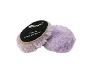 Диск тонкий бавовняний спінений Thin Foamed Wool Pad 125 мм