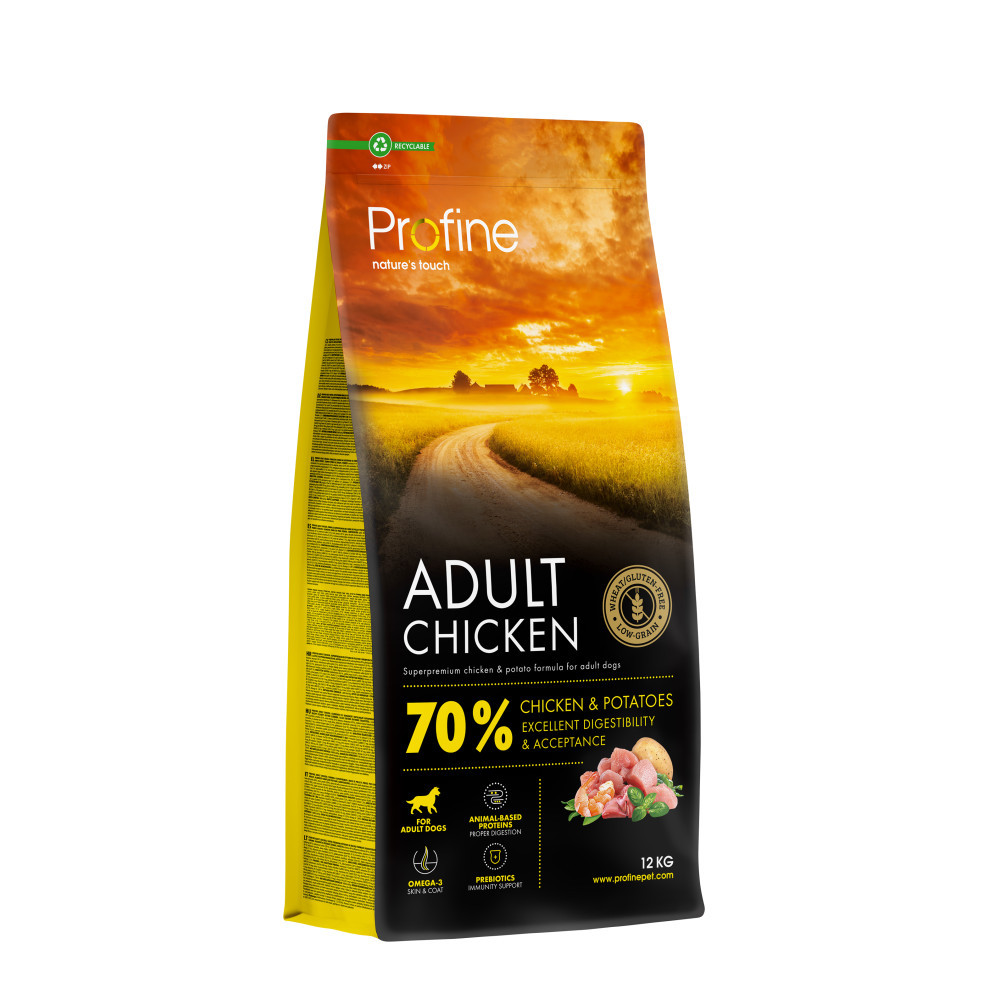 Сухий корм для дорослих собак усіх порід з куркою та картоплею Profine Chicken and Potatoes 12 кг