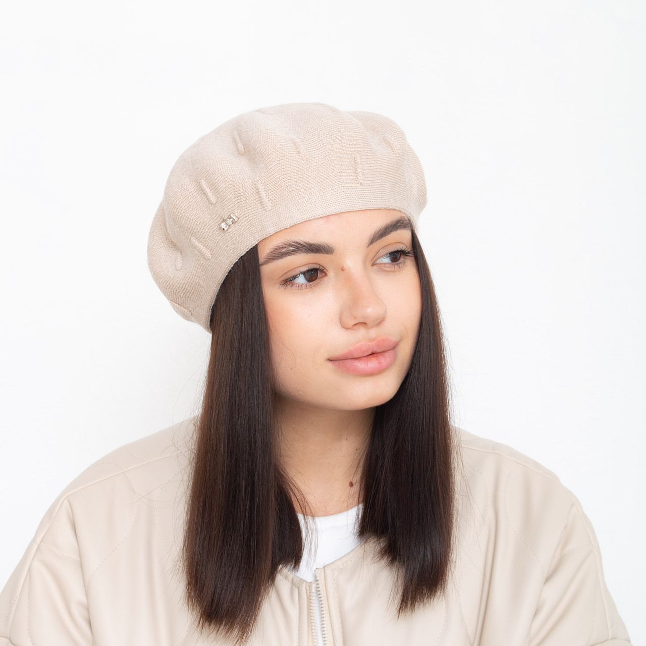 Берет Zara 180 беж