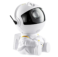 Лазерний нічник проєктор Космонавт зоряного неба XO CF4 астронавт з пультом дистанційного керування