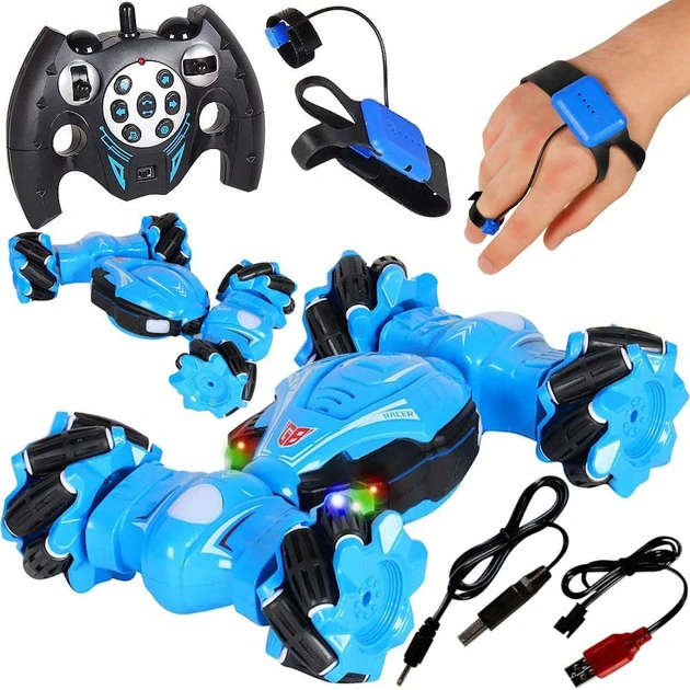 Машинка перевертиш на радіокеруванні XL-51. Трюкова машинка на пульті керування від джойстика і руки