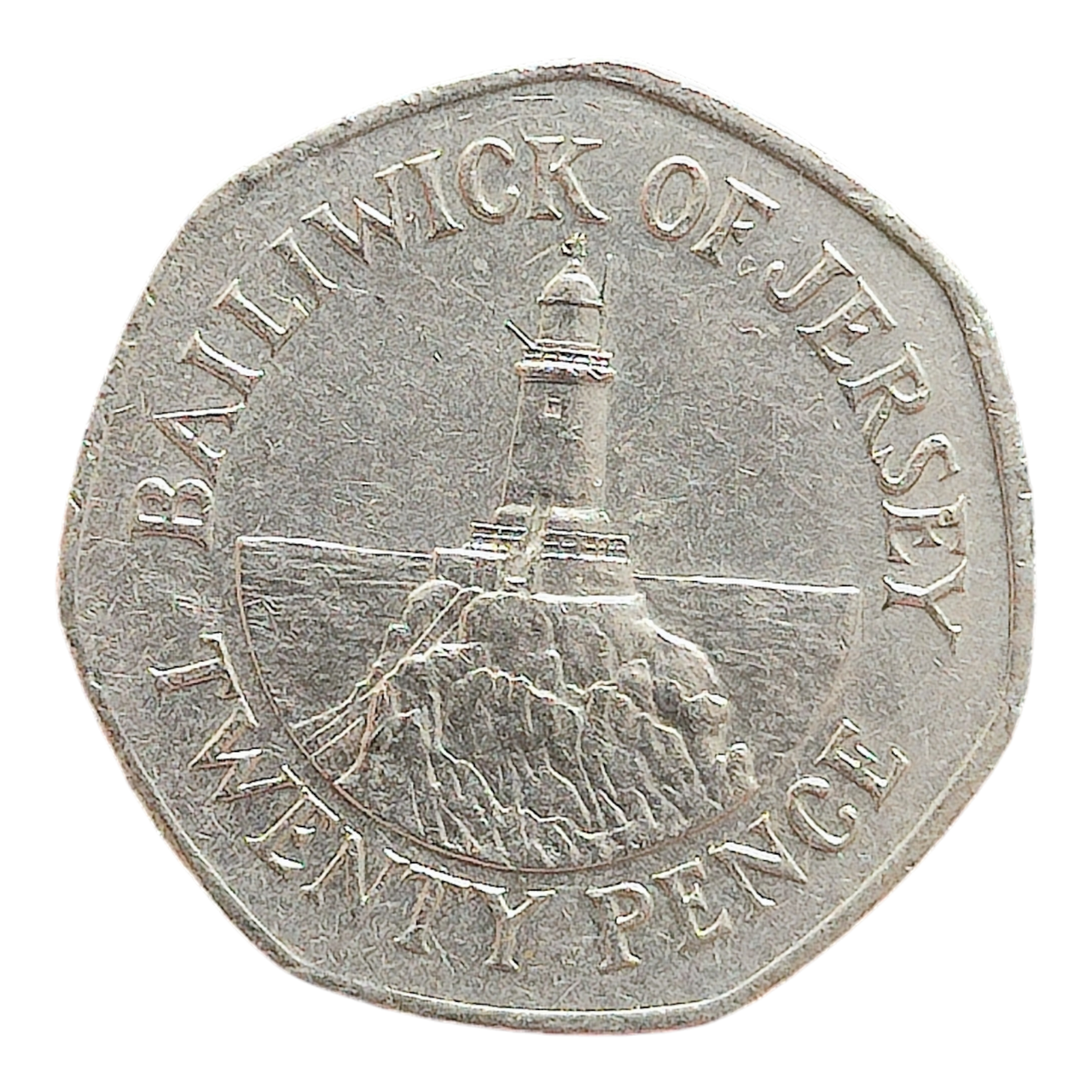Джерсі 20 пенсів, 1987
