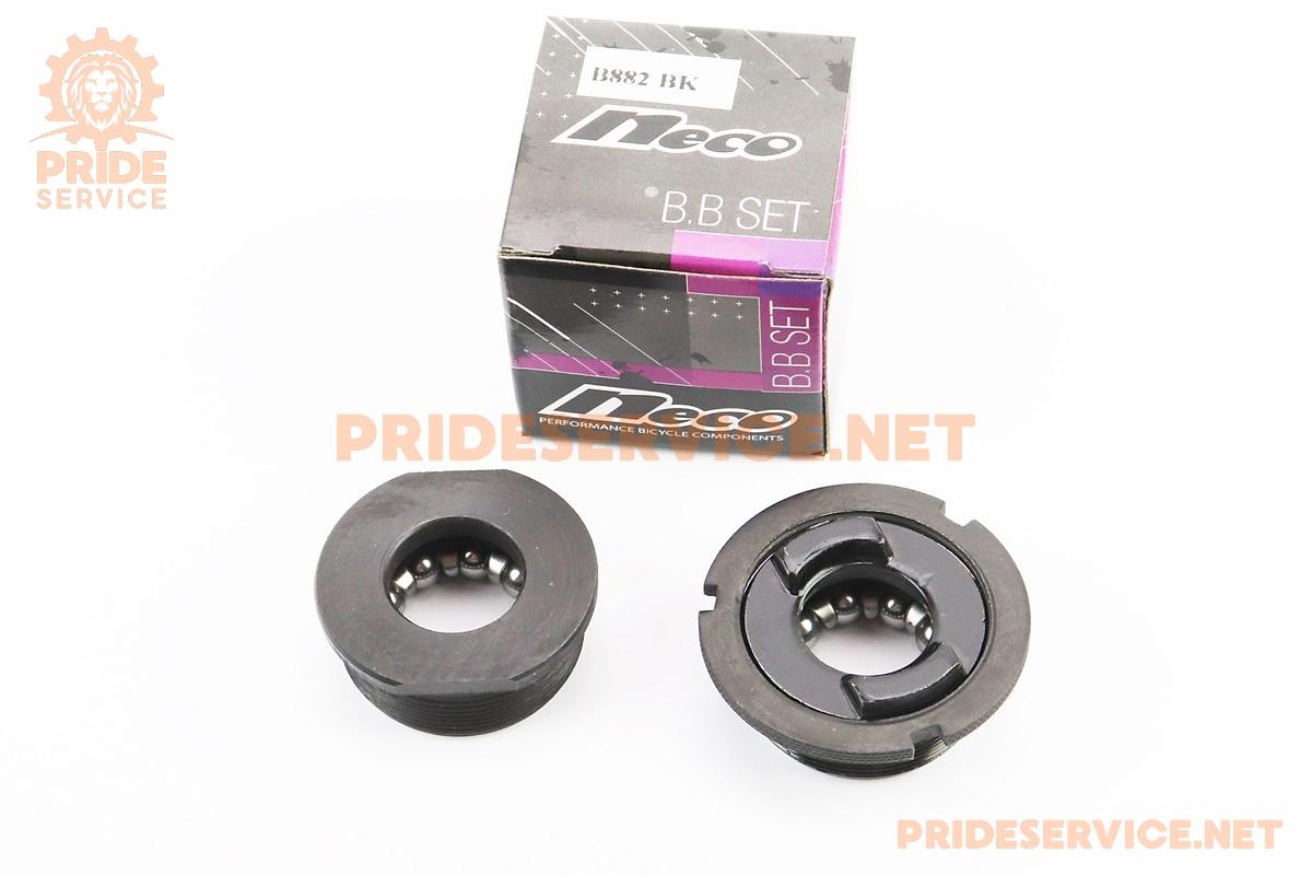 Кріплення каретки MTB к-кт, чорне B882, ВЕЛОЗАПЧАСТИНИ, SV-406402, фото 1