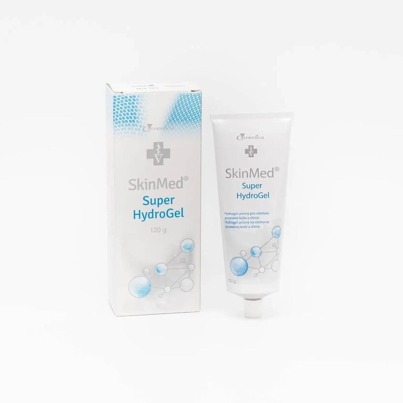 Для лікування та швидкого загоєння всіх типів ран Cymedica SkinMed Super HydroGel 150 мл, фото 1