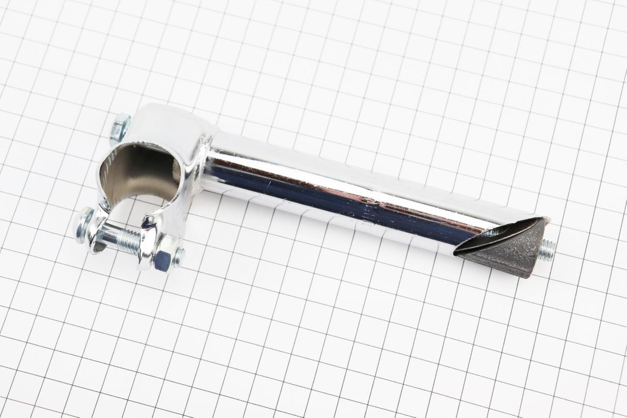 Винос керма ХВЗ 22,2х25,4х140мм, хром, ВЕЛОЗАПЧАСТИНИ, SV-403058, фото 1