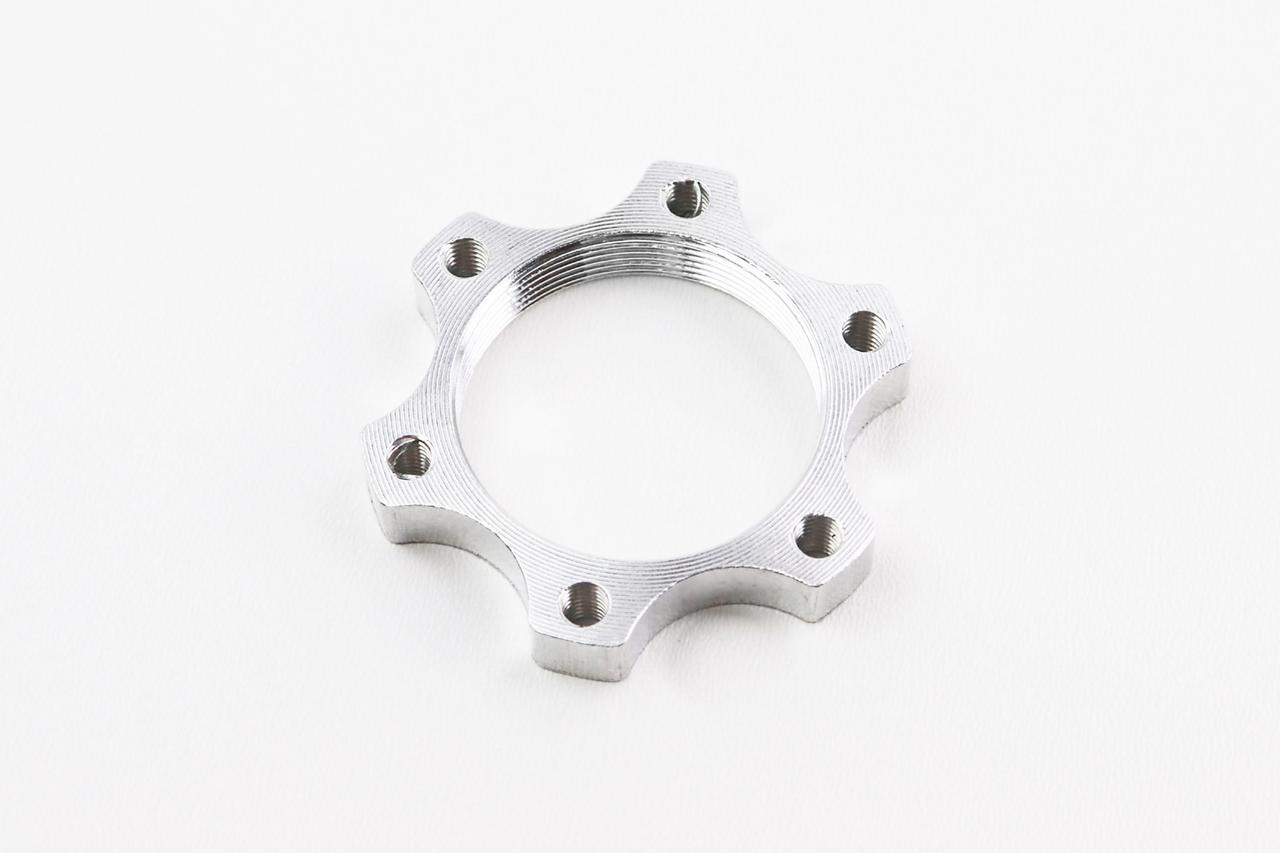 Гайка гальмівного диска (BCD: 44мм, диск під 6 болтів), ВЕЛОЗАПЧАСТИНИ, SV-406847, фото 1