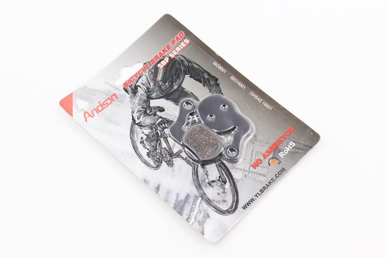 Гальмівні колодки Disk-brake (Magura Lousise 2007, 2008), чорні YL-1038, ВЕЛОЗАПЧАСТИНИ, SV-411431, фото 1