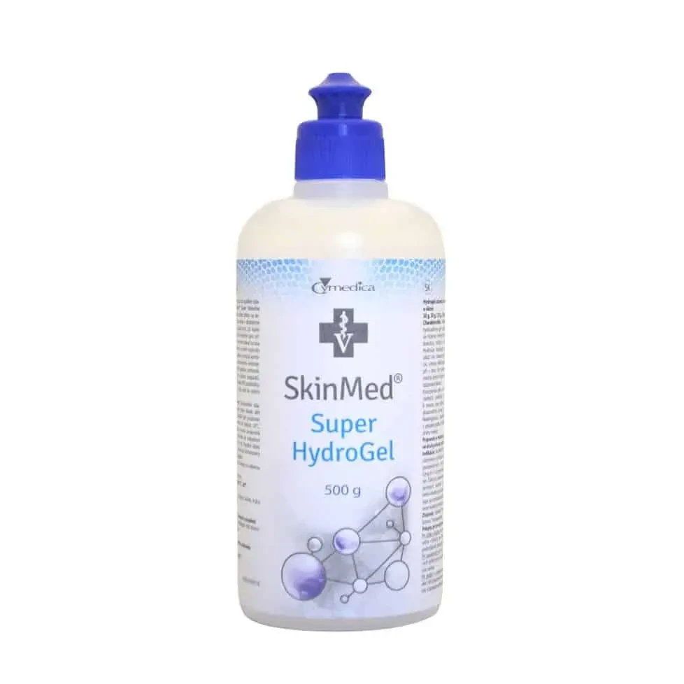 Для лікування та швидкого загоєння всіх типів ран Cymedica SkinMed Super HydroGel 500 мл