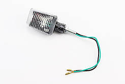 Поворотник "МІКРО" прямокутний, карбон, ФАРИ, ПОВОРОТИ, SV-301232