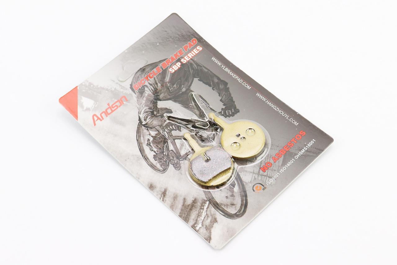 Гальмівні колодки Disk-brake (Avid Ball Bearing 5), жовті YL-1018, ВЕЛОЗАПЧАСТИНИ, SV-411921, фото 1