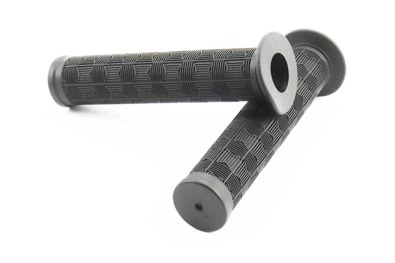 Ручки керма BMX 140мм, чорні TPR-076А, ВЕЛОЗАПЧАСТИНИ, SV-403419, фото 1