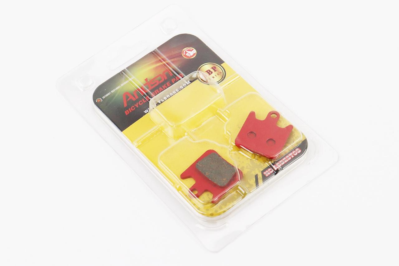 Гальмівні колодки Disk-brake (Hope Moto V2), червоні YL-1028, ВЕЛОЗАПЧАСТИНИ, SV-406052, фото 1