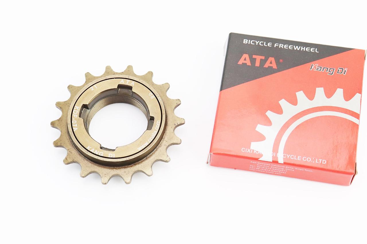 Вільнобіг BMX 18Т 1/2х1/8", коричневий KDF-07A, ВЕЛОЗАПЧАСТИНИ, SV-406306, фото 1