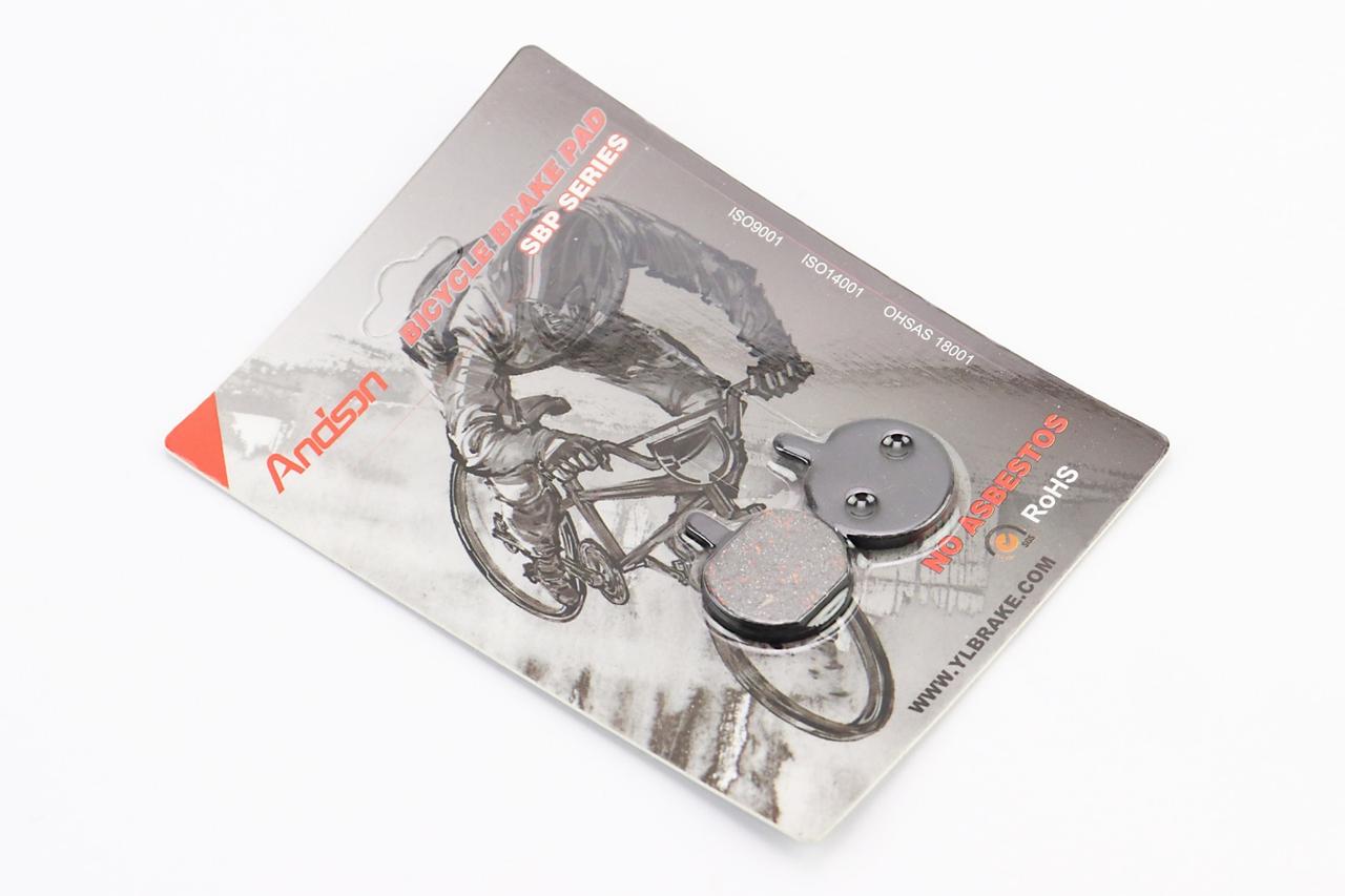 Гальмівні колодки Disk-brake (Hayes MX2,3, Sole, Artec ADC-01, JAK-5, Bolids Boli-BB2), чорні YL-1025, ВЕЛОЗАПЧАСТИНИ, SV-406050, фото 1