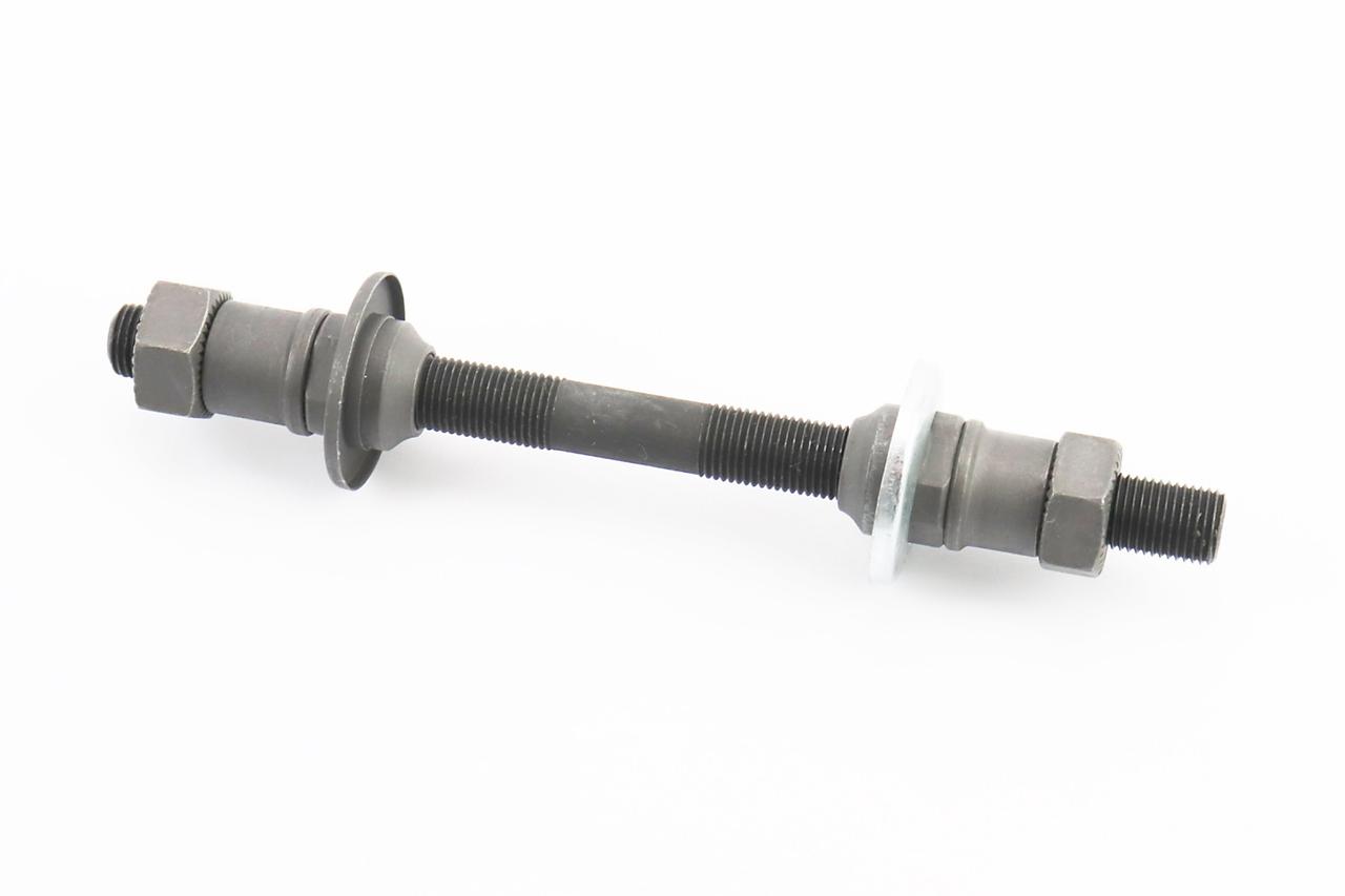 Вісь задня MTB М10х145мм, кріпл. ексцентрик, чорна KT-207R, ВЕЛОЗАПЧАСТИНИ, SV-411222, фото 1