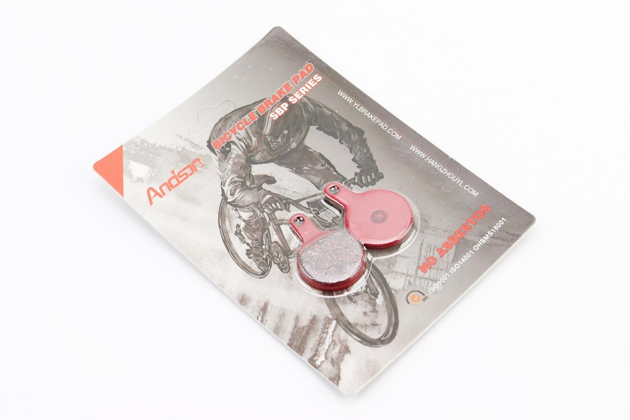 Гальмівні колодки Disk-brake (Tektro IOX,2011), червоні YL-1022, ВЕЛОЗАПЧАСТИНИ, SV-411926, фото 1