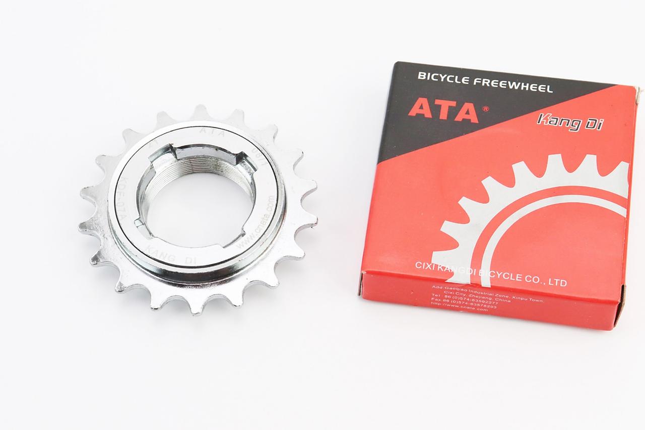 Вільнобіг BMX 18Т 1/2х1/8", хром KDF-07A, ВЕЛОЗАПЧАСТИНИ, SV-406307, фото 1