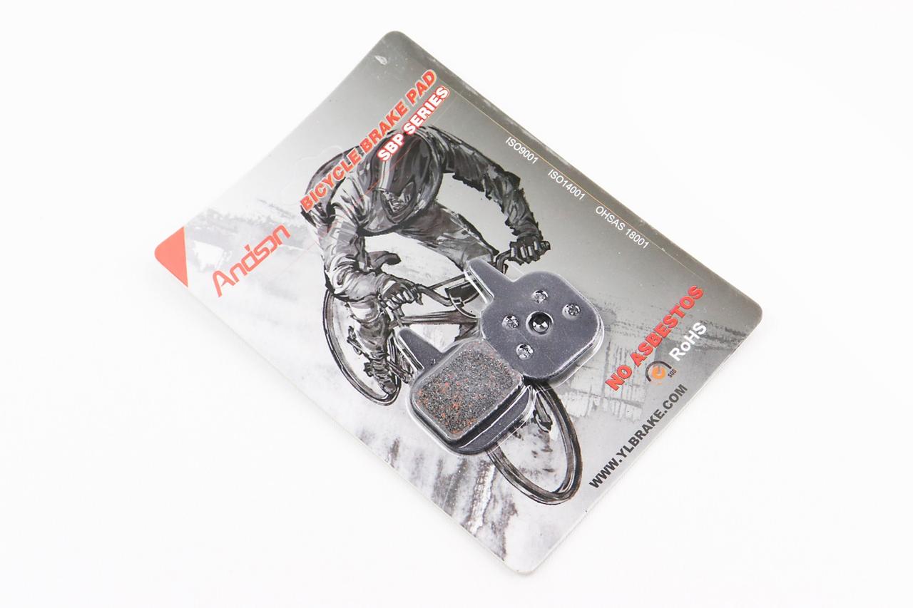 Гальмівні колодки Disk-brake (Tektro Aquila, Novela 2003, IO, Gemini 2003), чорні YL-1023, ВЕЛОЗАПЧАСТИНИ, SV-406035, фото 1