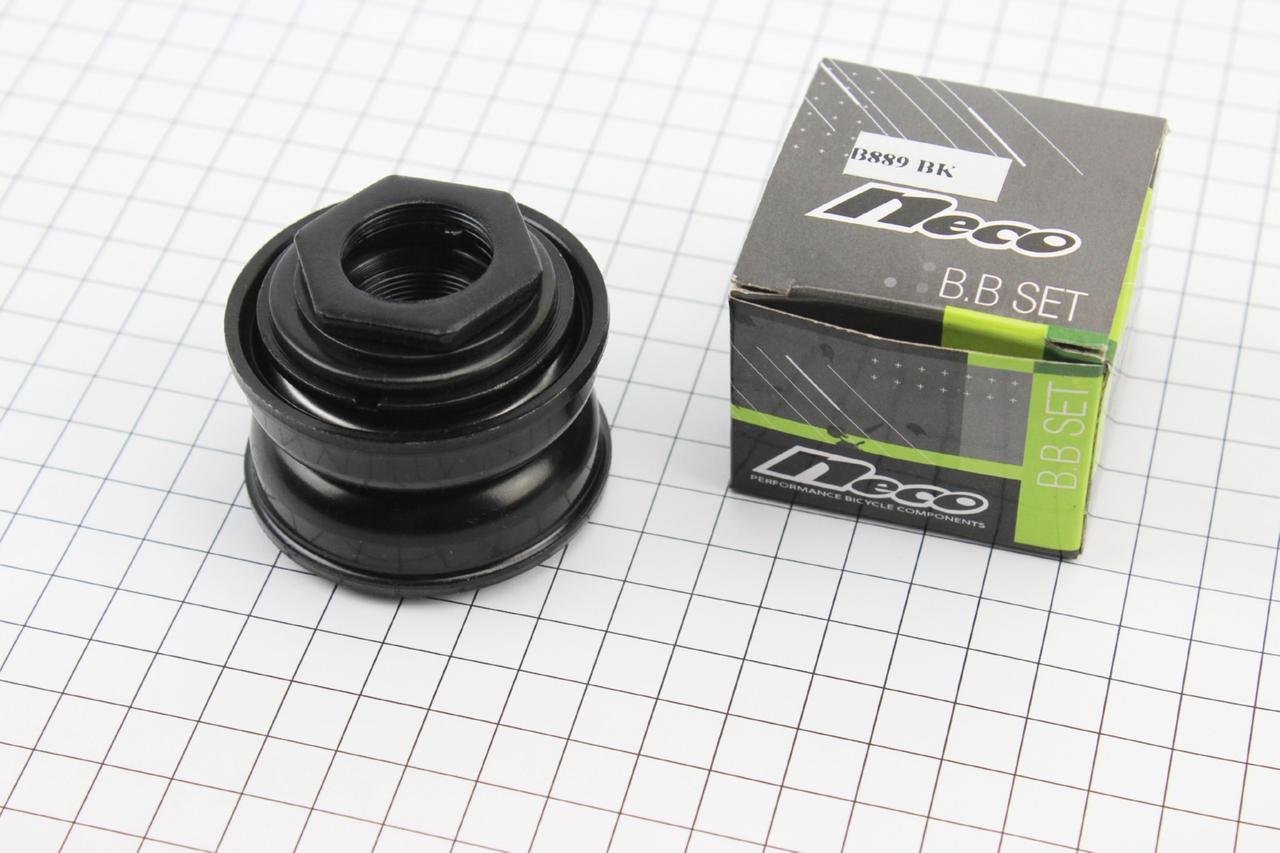 Кріплення каретки BMX з чашками Ø51,5мм, чорне B889, ВЕЛОЗАПЧАСТИНИ, SV-411392, фото 1