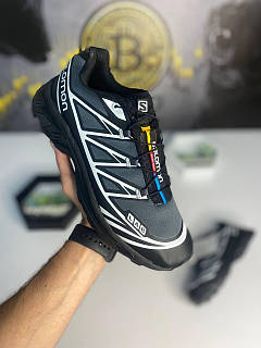 Чоловічі кросівки Salomon XT-6 Black/Grey/White