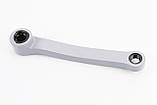 Шатун лівий "квадрат" 170мм MTB, сірий (вузький), ВЕЛОЗАПЧАСТИНИ, SV-406650, фото 2