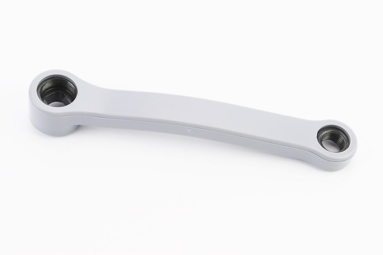 Шатун лівий "квадрат" 170мм MTB, сірий (вузький), ВЕЛОЗАПЧАСТИНИ, SV-406650, фото 1