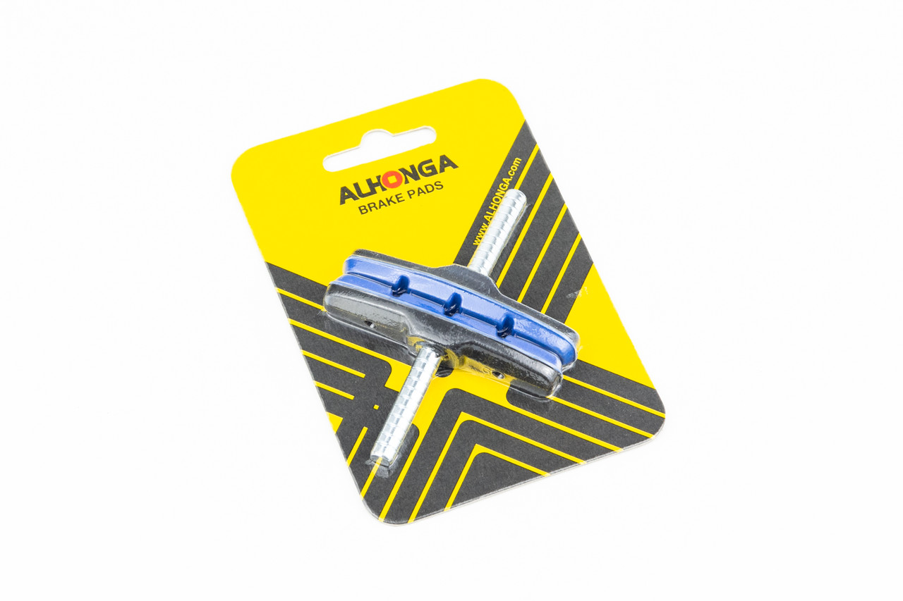 Гальмівні колодки Cantilever-brake 70мм, на блістері, чорно-синій HJ-600.12T, ВЕЛОЗАПЧАСТИНИ, SV-412248, фото 1