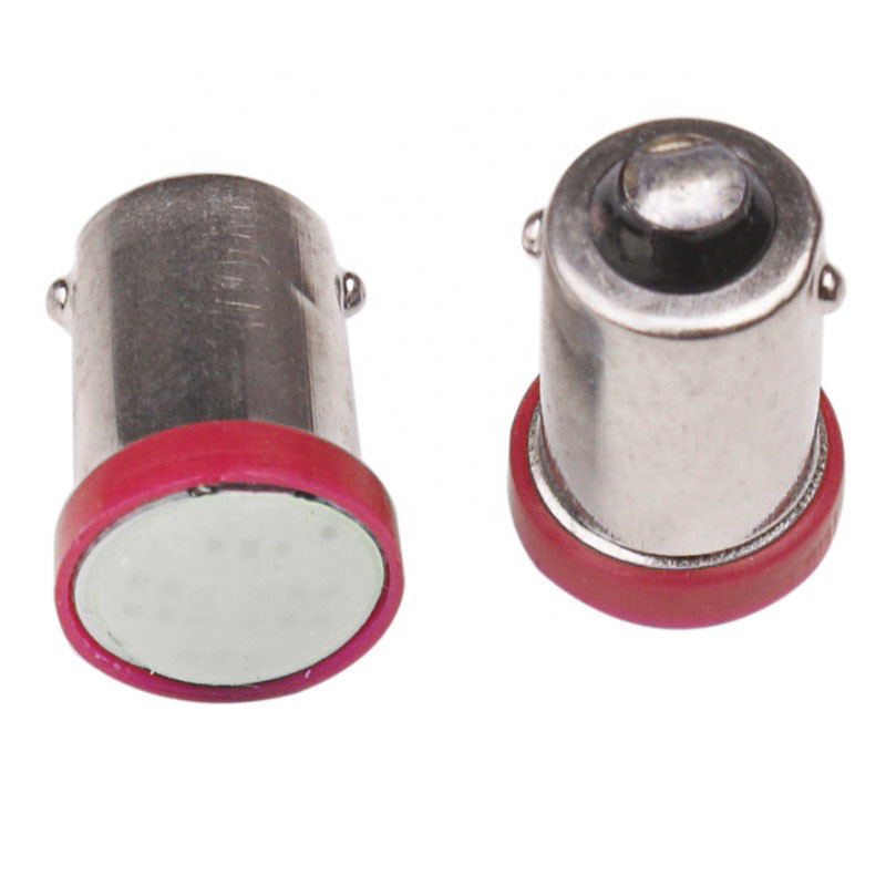 Світлодіодна автомобільна лампа T8,5 BA9S COB 12 V RED, фото 1